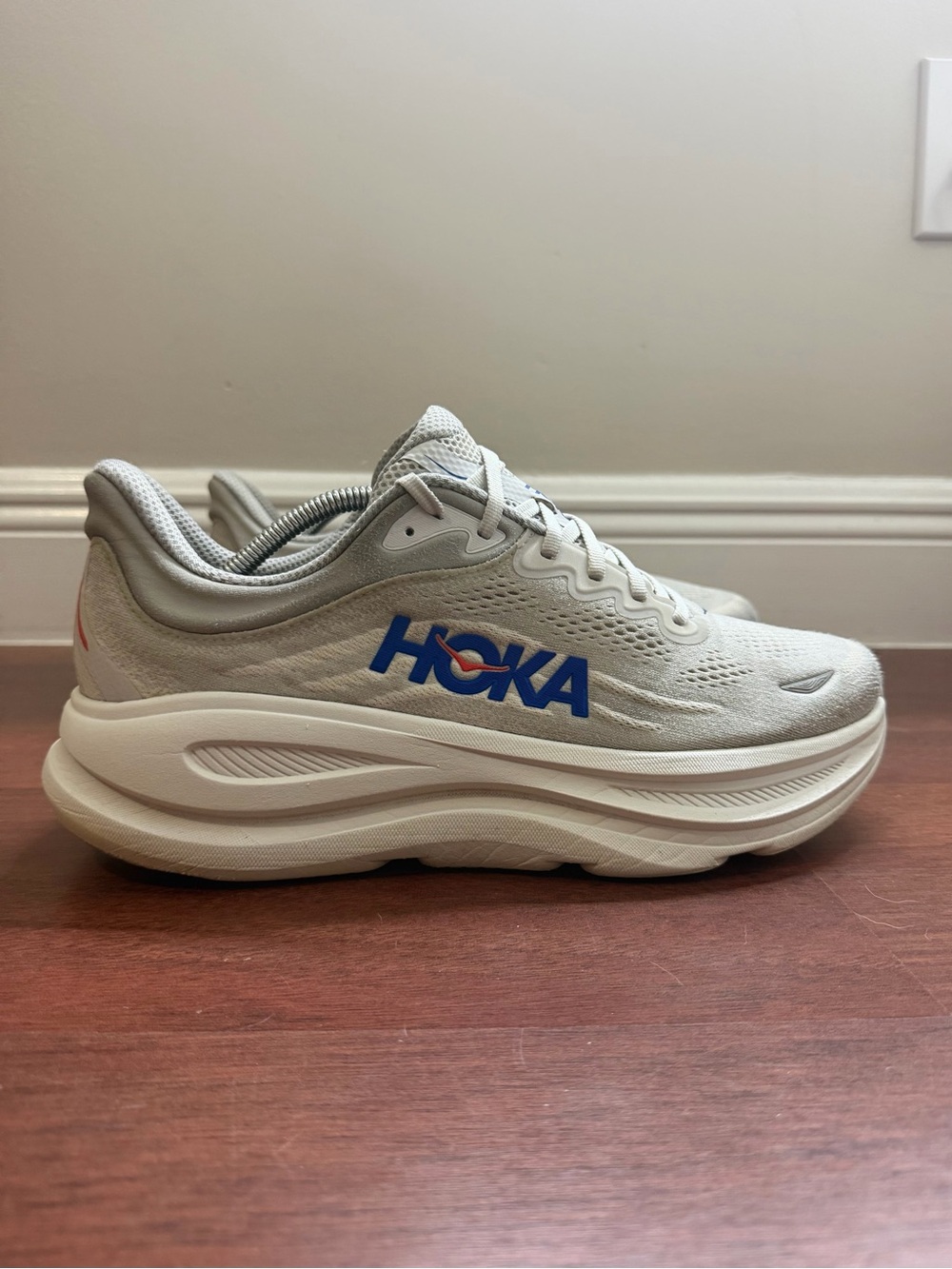 Men’s Hoka Bondi 9 Cosmic Grey Ultramarine